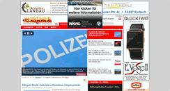 Desktop Screenshot of 112-magazin.de