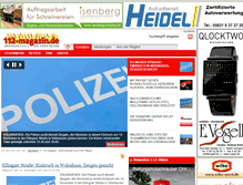Tablet Screenshot of 112-magazin.de
